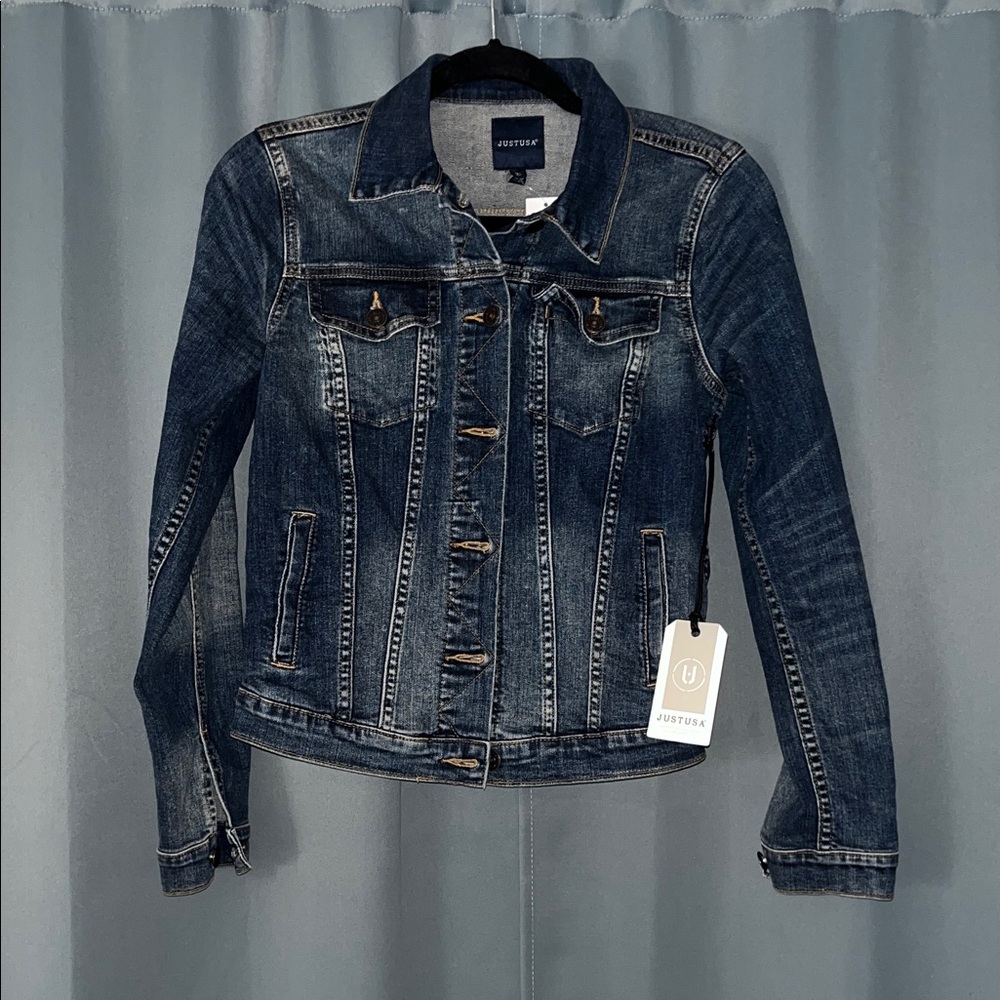 Just USA Dark Blue Denim Jacket